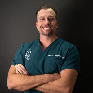 blured Garrett Wegerif, MD