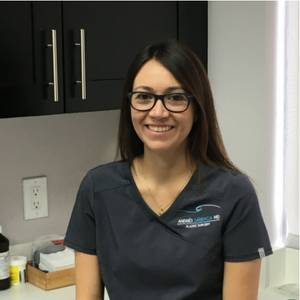 blured Natalia Serrano