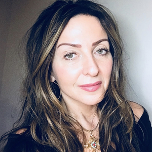 blured Chrisanne Papas