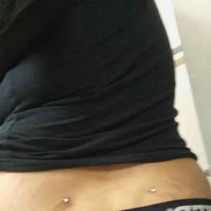 Back top dimple piercing