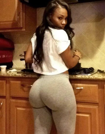 Ebony with huge ass