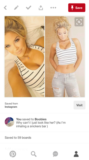 She claims she doesn't filter or edit her photos at all, but her boobs  range from Bs to DDs depending on the pic (unedited at the end) :  r/Instagramreality