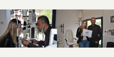 18-24 year old woman treated with LASIK - This patient is an influencer on instagram and chose us. She had already had a laser treatment somewhere else, but unfortunately it had no effect. But after the treatment with us, she is now satisfied and no longer has to wear glasses.