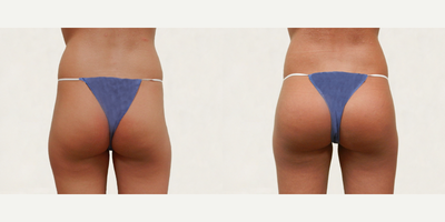 Woman treated with Brazilian Butt Lift - Woman treated with Brazilian Butt Lift