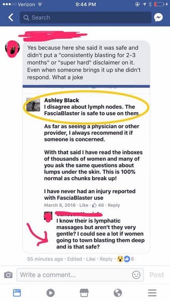 Fasciablaster The Good The Bad And The Unknown See Lower Posts