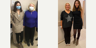 35-44 year old woman treated with Gastric Balloon - This beautiful patient came to us to lose weight, and was very happy with the result thanks to our gastric balloon treatment
