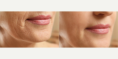 Woman treated with Titan Laser - Woman treated with Titan Laser