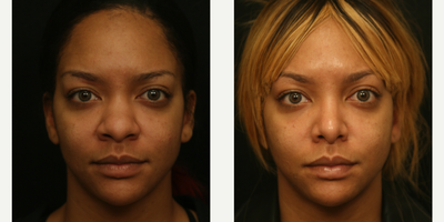 25-34 year old woman treated with African American Rhinoplasty - 25-34 year old woman treated with African American Rhinoplasty