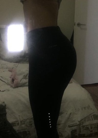 Womens Small black Nike leggings - Depop