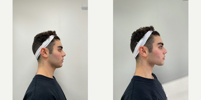 Two Forma Treatments - FORMA is a minimally invasive treatment that uses radio frequency heat to remodel the skin by producing collagen and elastin. With the production of the two, the face begins to lift, tighten, and contour. The patient was looking to tighten his cheekbones and jawline.