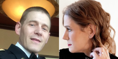 45-54 year old transgender woman treated with Facial Feminization Surgery, Adam's Apple Reduction, Brow Bone Reduction, Rhinopla - Transgender woman who underwent FFS (brow lift, orbital rim contouring, frontal bar reduction, rhinoplasty, genioplasty, gonial angle reduction, tracheal shave).