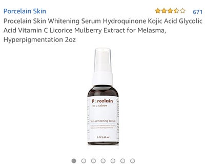 One Week on Porcelain Skin Whitening Serum Review RealSelf