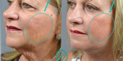 Woman treated with Facial Fat Transfer, CO2 Laser - One of the most common add-on procedures to any facial rejuvenation case is SKIN RESURFACING. The modalities Dr. Marotta uses to achieve this in the skins tone and texture are CO2 Laser Resurfacing, Renuvion Skin Resurfacing, deep Chemical Peel, or Dermabrasion. While the mechanism may vary, the end goal is the same; vibrant, smooth, even, and rejuvenated skin.This patient underwent Facelift, Endoscopic Brow Lift, Upper and Lower Blepharoplasty, Microdroplet Fat Injections, and then finally, the CO2 Laser Resurfacing was the finishing touch.