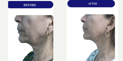 45-54 year old woman treated with Fractora RF, Forma, Facial, Skin Tightening, Skin Rejuvenation - FRACTORA FIRM-FORMAbipolar radiofrequency