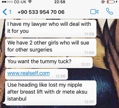 Warning Botched By Comfortzone Surgery Istanbul Engin