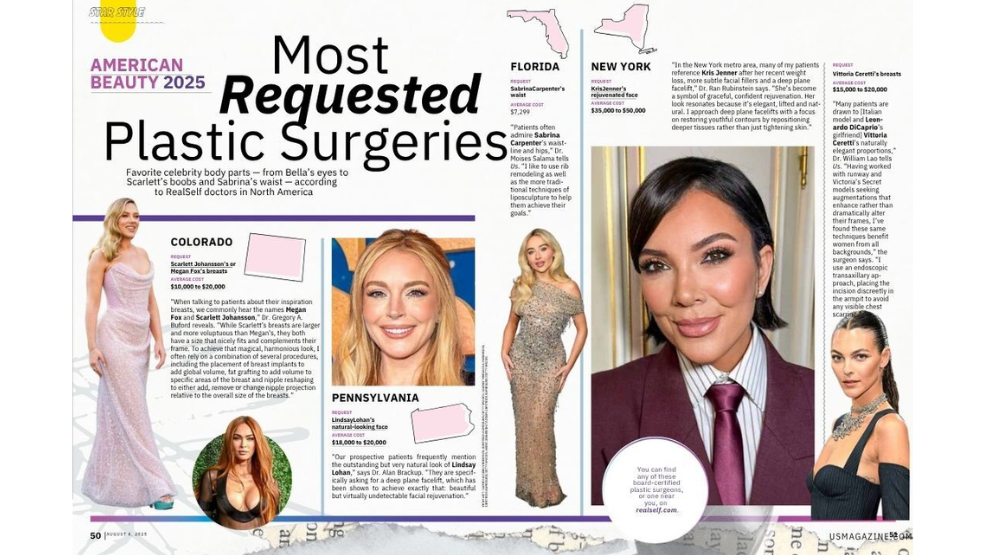 Most Requested Plastic Surgeries